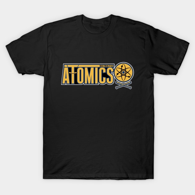 District 13 Atomics T-Shirt by crocktees